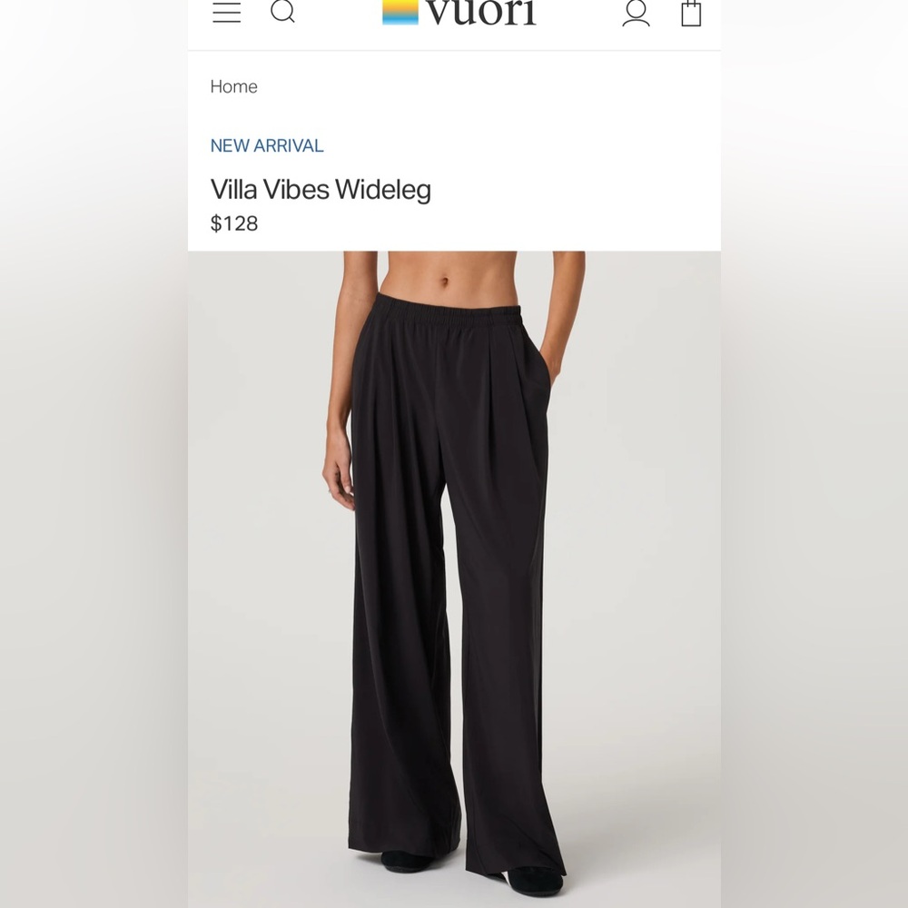 Vuori Charcoal Relaxed Pants